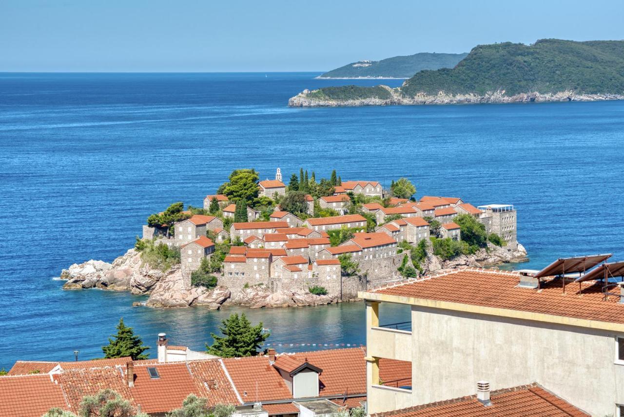 Apartman Marija Lux Sveti Stefan Extérieur photo