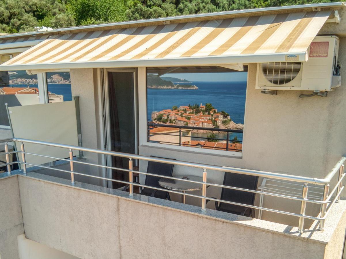 Apartman Marija Lux Sveti Stefan Extérieur photo