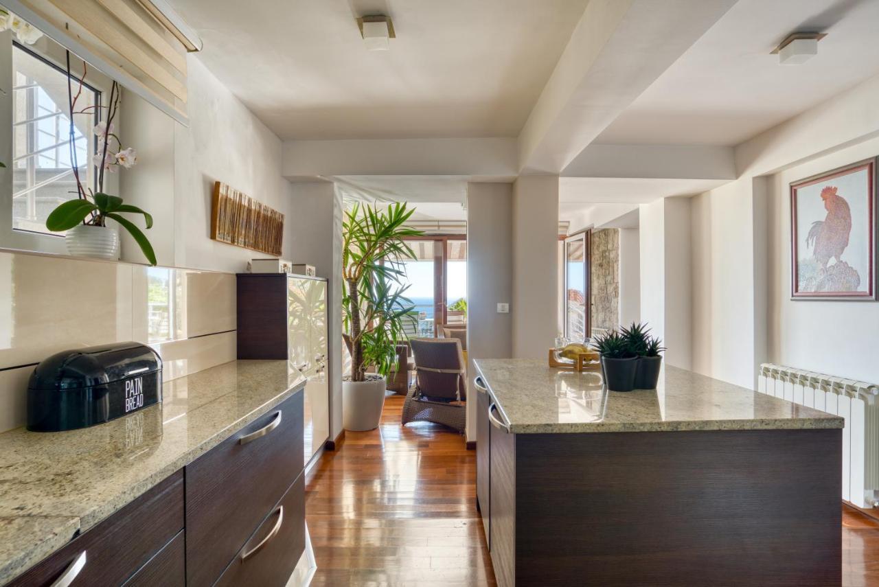 Apartman Marija Lux Sveti Stefan Extérieur photo