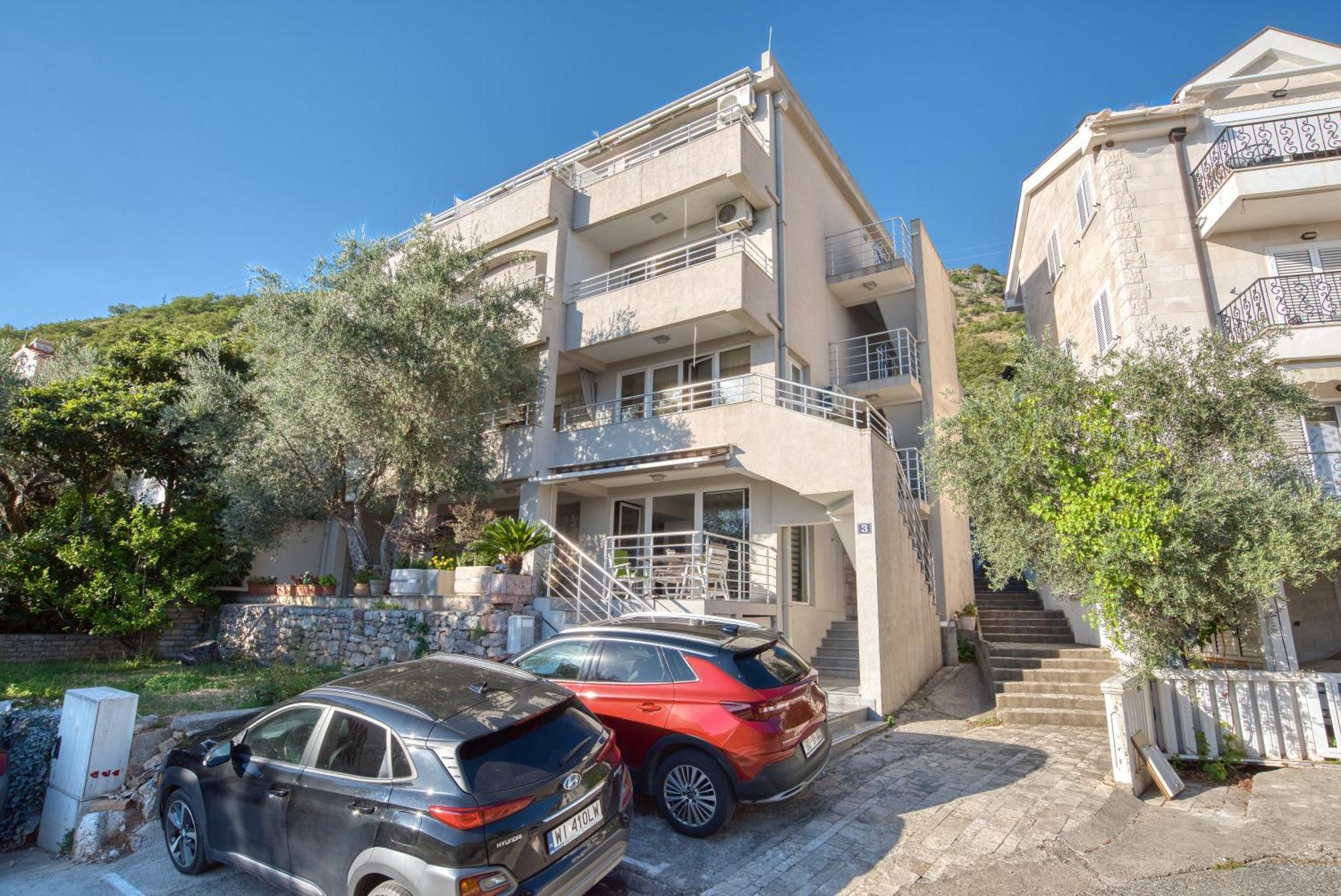 Apartman Marija Lux Sveti Stefan Extérieur photo